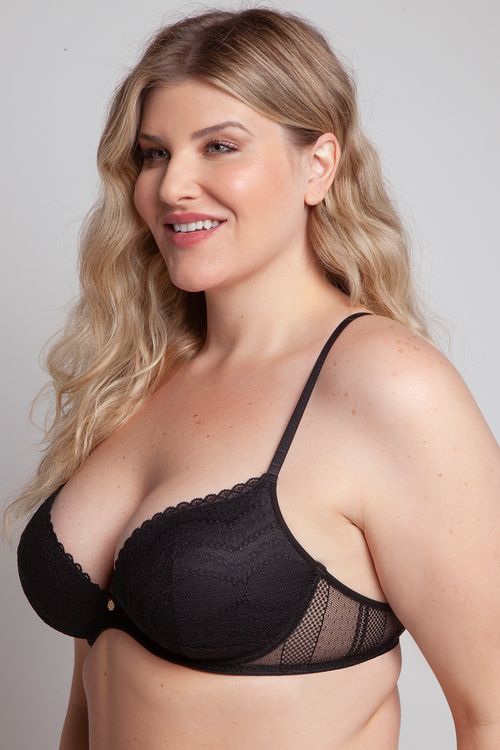 Sutiã Bojo Amplo - Mandala  - 154.19 - Preto