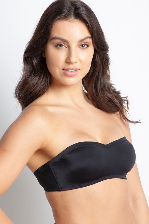 Top Sustentação Sem Bojo - 06.22 - Compact - Preto