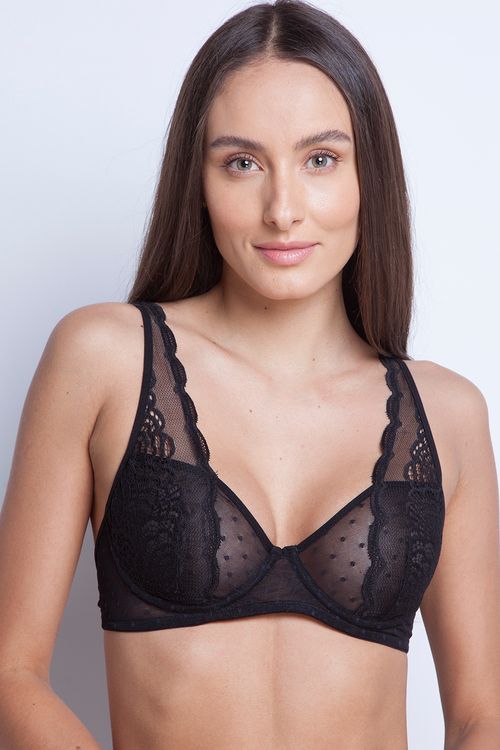 Sutiã Com Arco - Crush - 367.27 - Preto