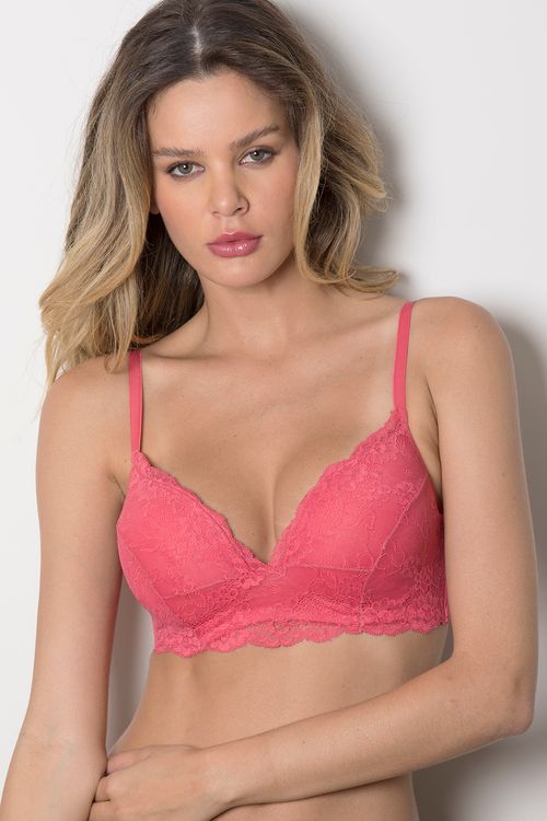 Sutiã Sustentação Amplo - Lace - 314.79 - Lipstick